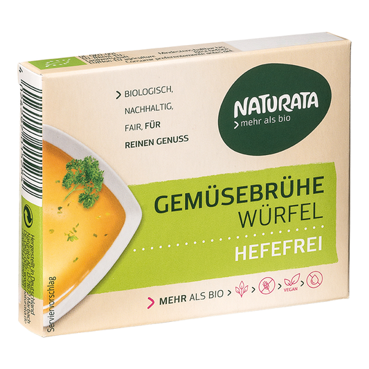 Naturata Organic Gluten Free Vegetable Stock Cubes 72g