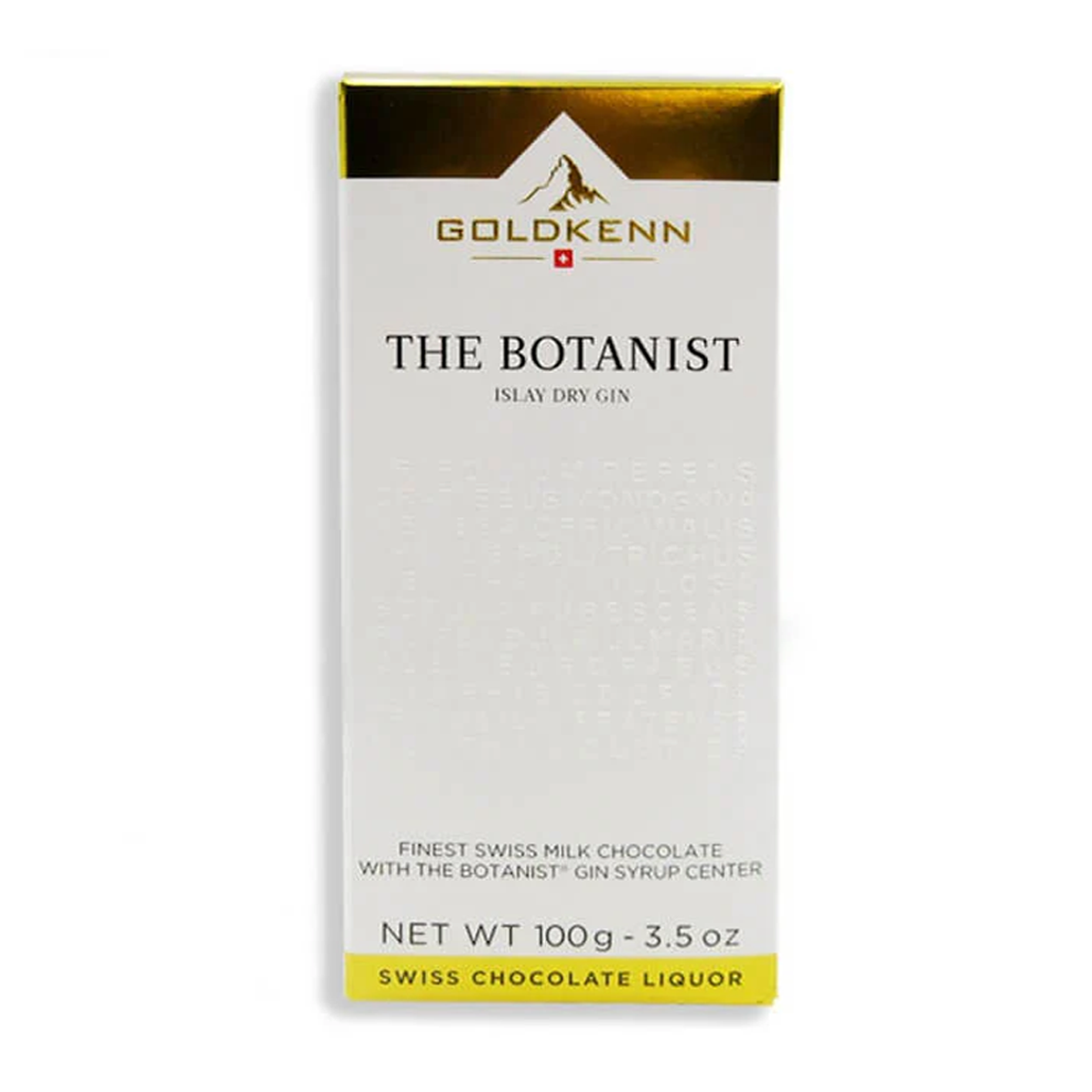 Goldkenn Chocolate The Botanist Gin 100g