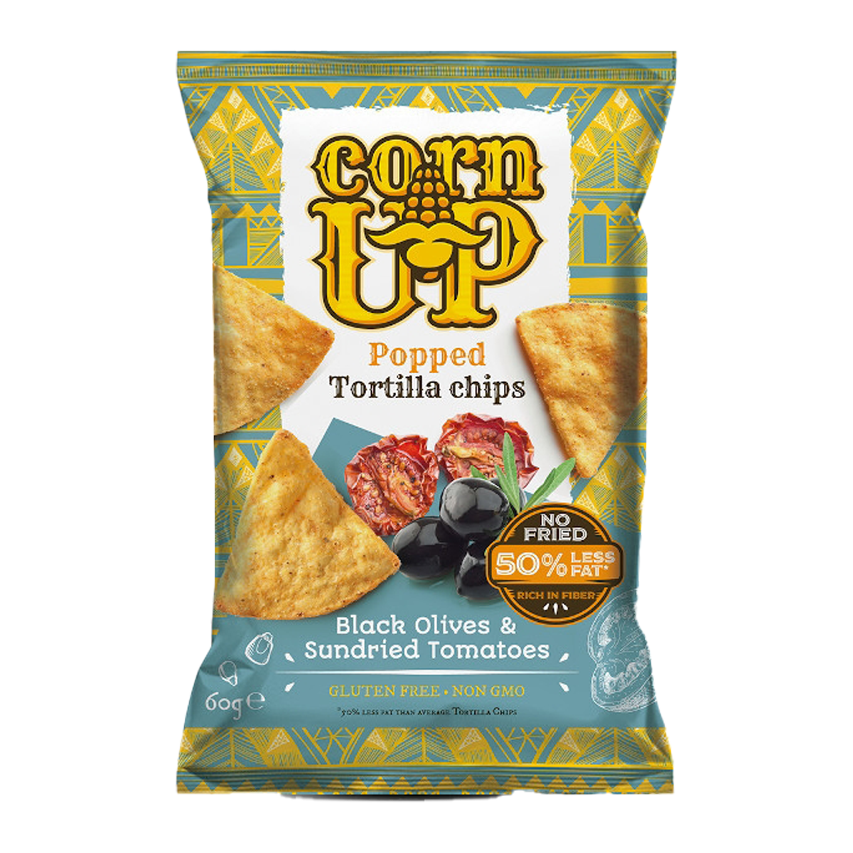 Corn Up Tortilla Black Olive and Sun Dry Tomato | Harris Farm Online