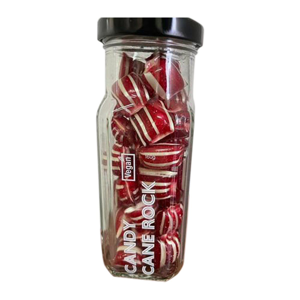 Jenbray Candy Cane Rock Candy 160g