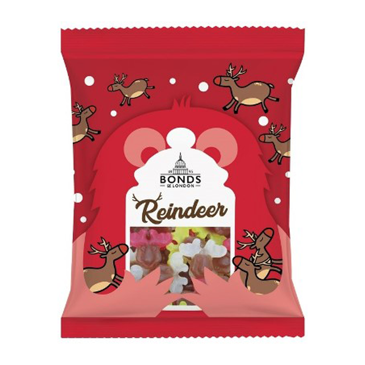 Bonds of London Gummies Snowmen Reindeer 120g