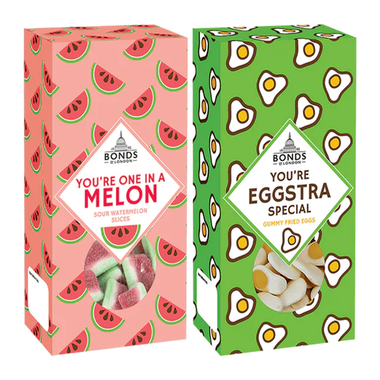 Bonds One in A Melon and Eggstra Special Pun Box 140g