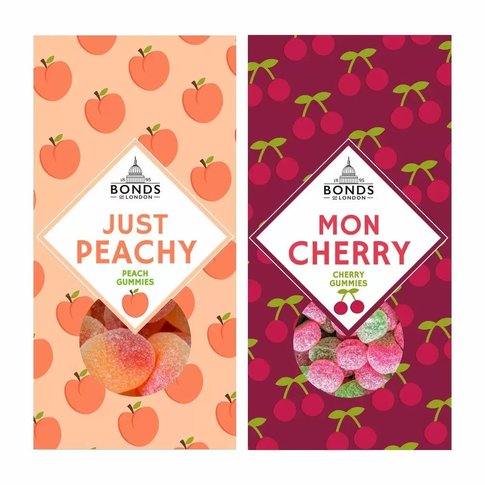 Bonds Just Peachy or Mon Cherry Pun Boxes 140g