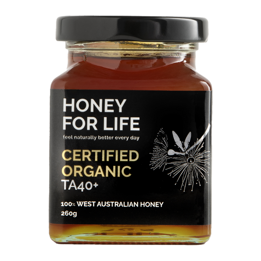 Honey For Life Organic TA40+ 260g