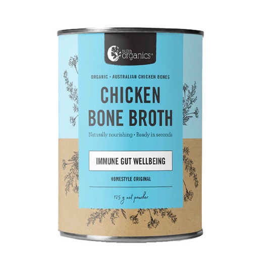 Nutra Organics Chicken Broth Original 125g