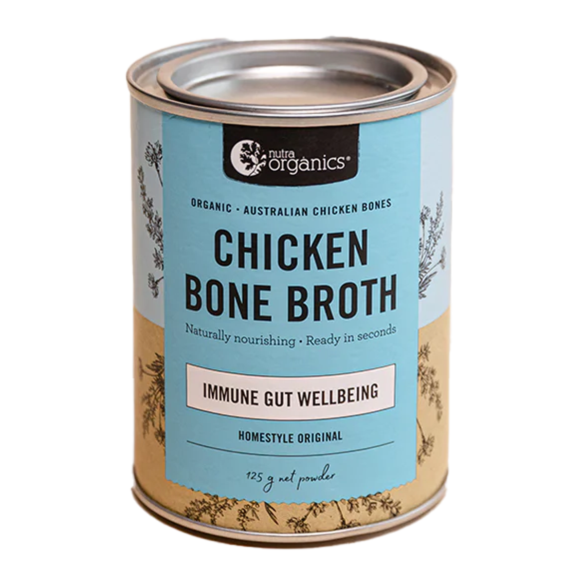 Nutra Organics Chicken Bone Broth 125g