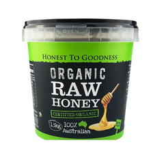 Honest to Goodness Organic Australia Raw Honey 1.5kg