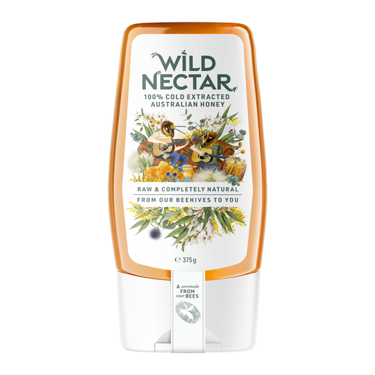 Wild Nectar Australian Honey Squeeze 375g