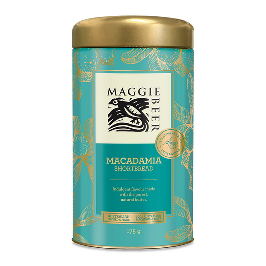 Maggie Beer Shortbread Macadamia Tin 175g