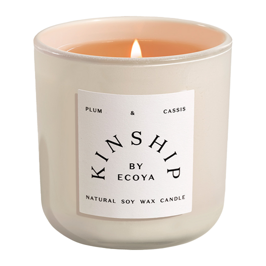 KINSHIP By ECOYA Plum & Cassis Candle 375g