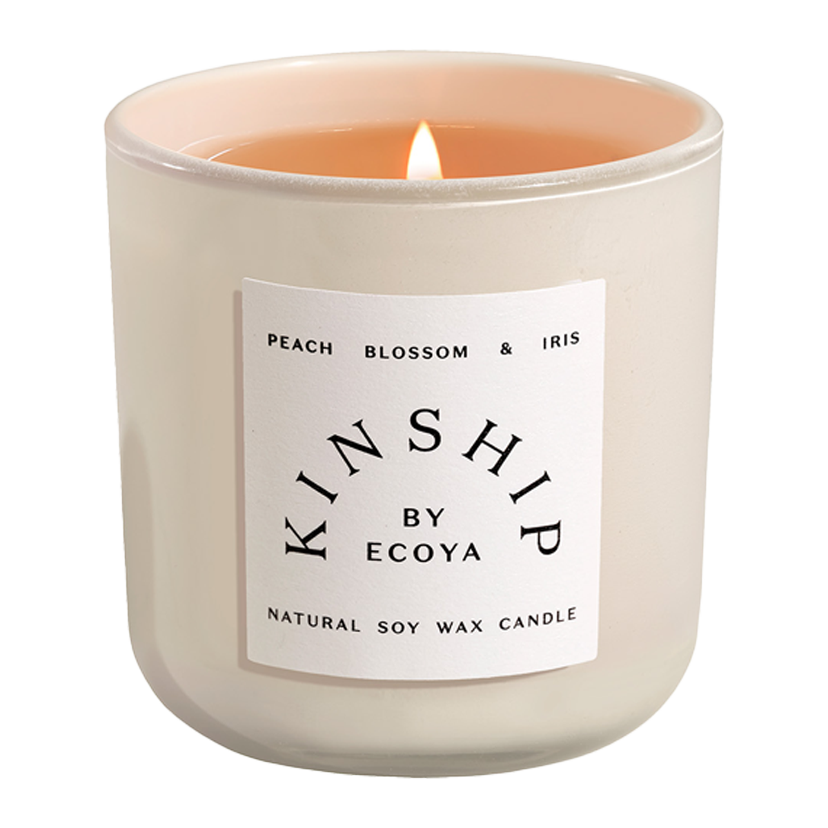 KINSHIP By ECOYA Peach Blossom & Iris Candle 375g