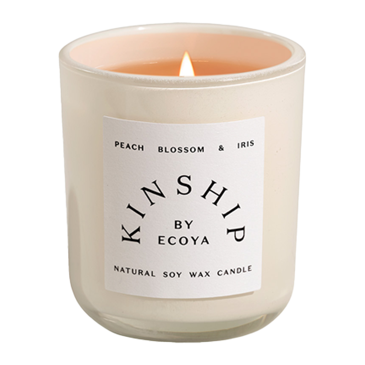 KINSHIP By ECOYA Peach Blossom & Iris Mini Candle 75g