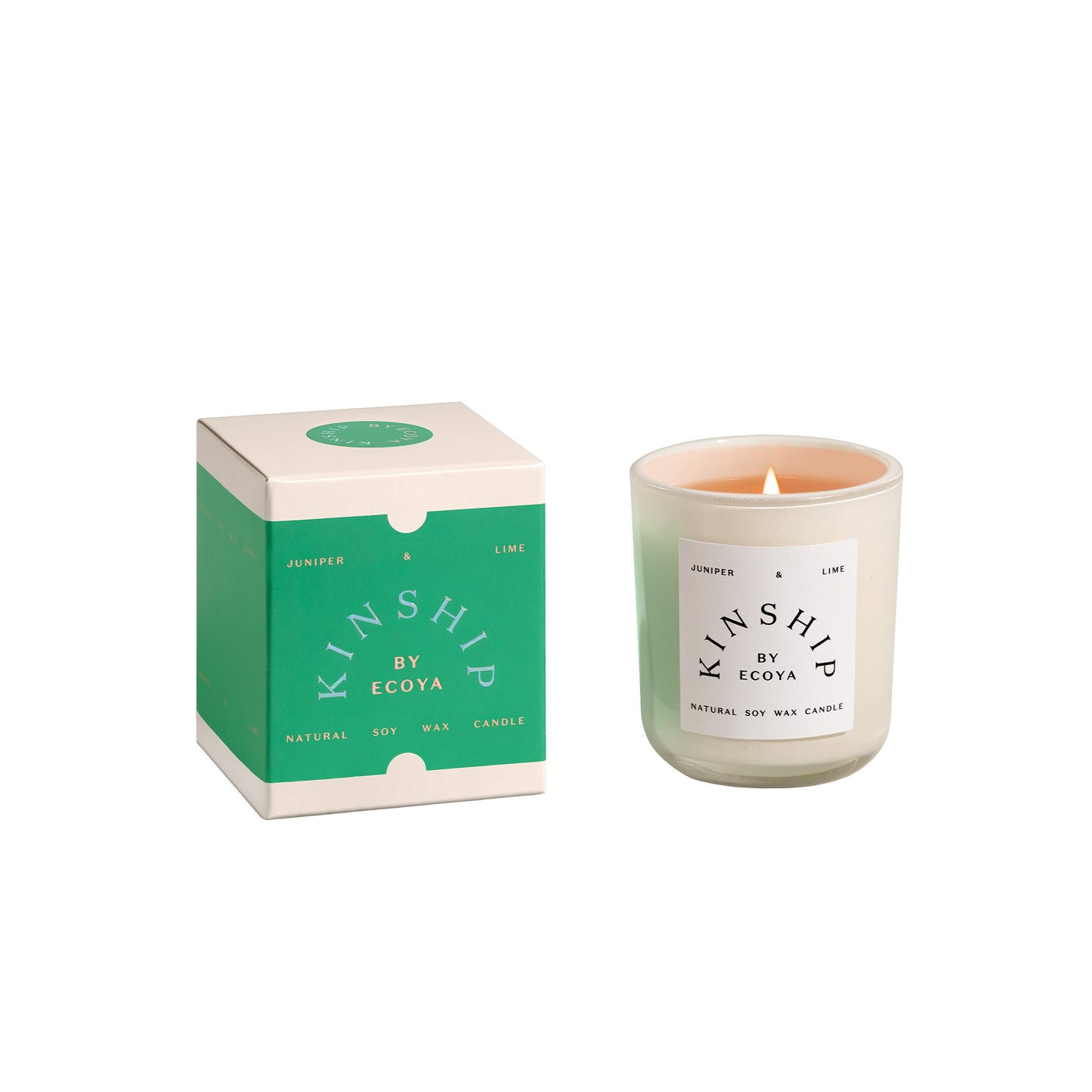 KINSHIP By ECOYA Juniper & Lime Mini Candle 75g