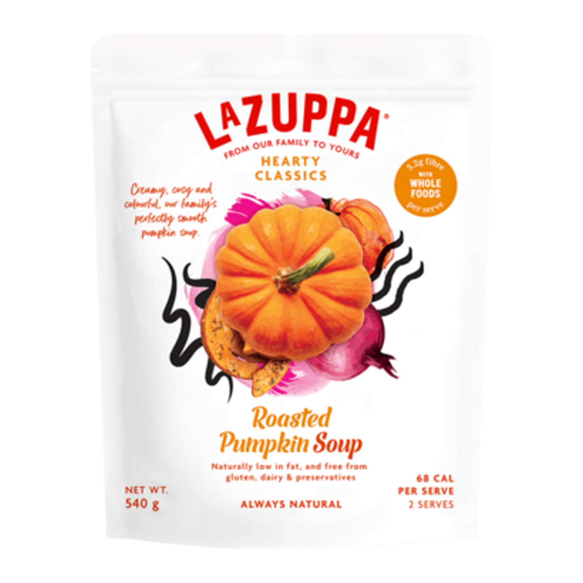 La Zuppa Roasted Pumpkin Soup 540g