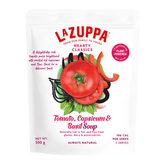 La Zuppa Tomato, Capsicum and Basil Soup 500g