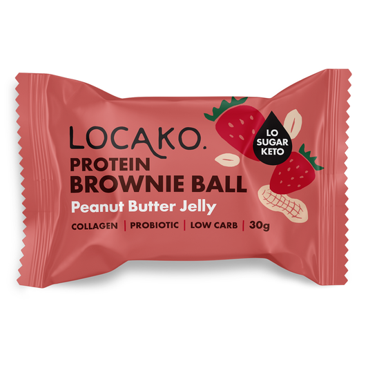 Locako Protein Brownie Ball Peanut Butter Jelly 30g