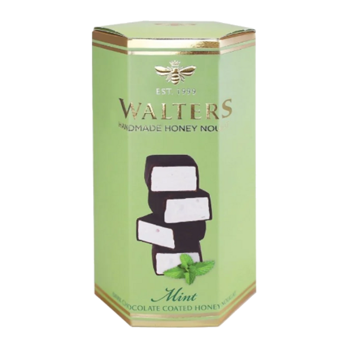 Walters Nougat Dark Mint Chocolate 140g