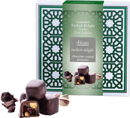 Divan Pistachio Chocolate Coated 100g