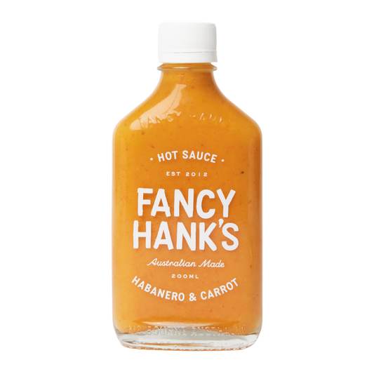 Fancy Hank's Habanero & Carrot Hot Sauce 200ml