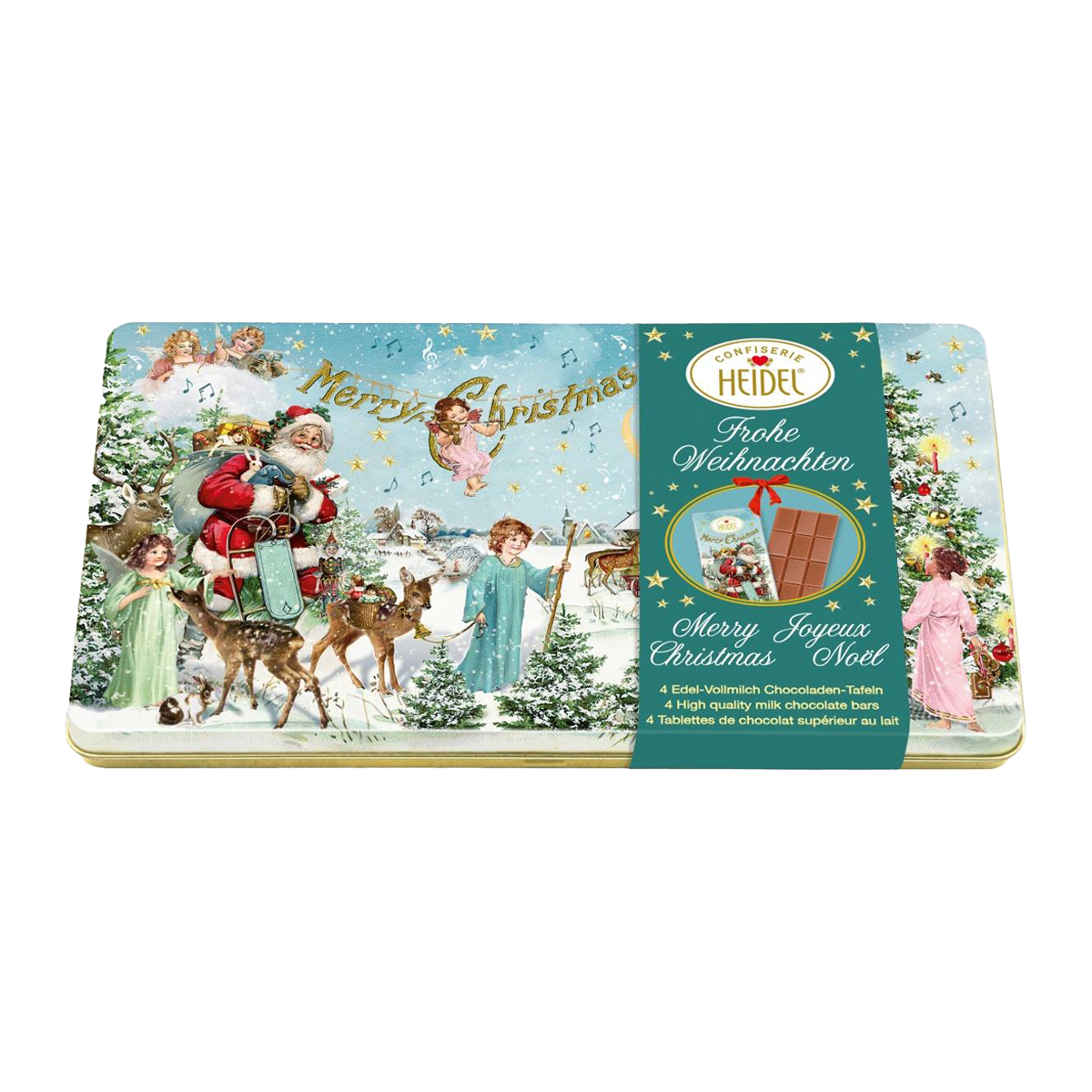 Confiserie Heidel Milk Chocolate Angels Nostalgia Tin 120g