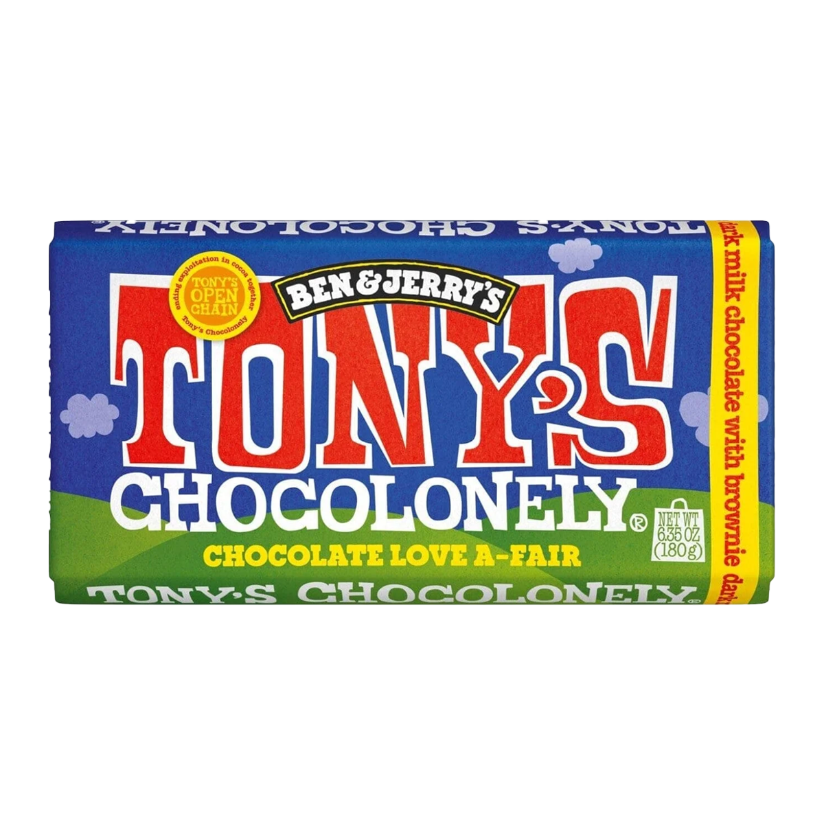 Tony's Chocolonely Dark Milk Brownie 180g