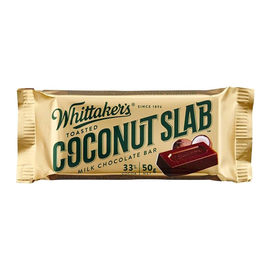 Whittakers Chocolate Coconut Slab 50g