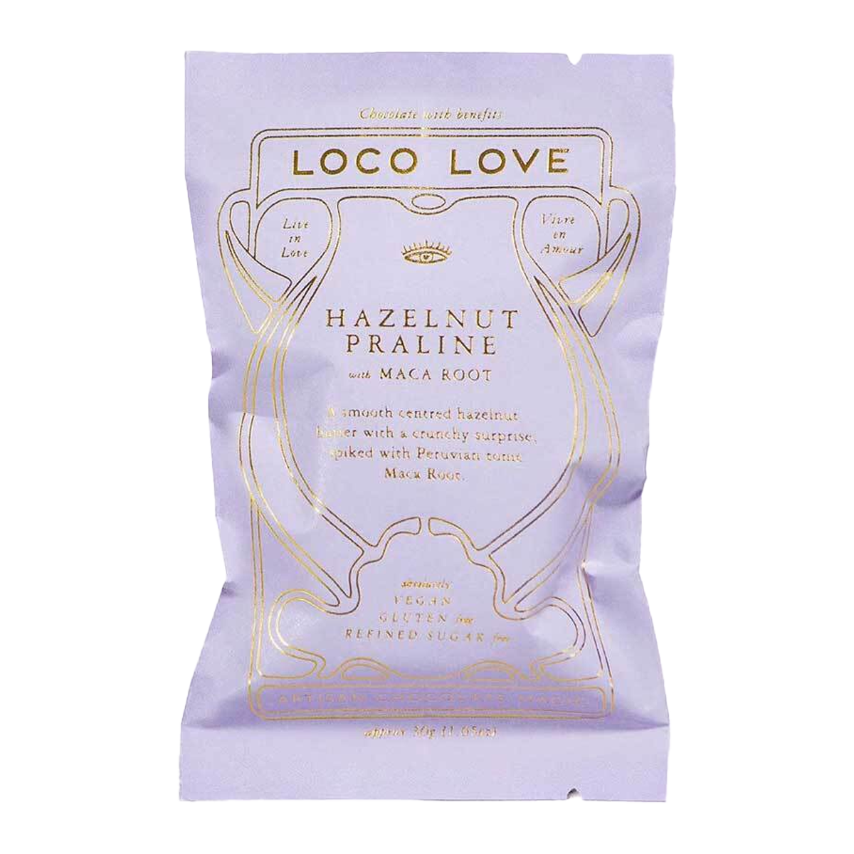 Loco Love Hazelnut Praline 35g