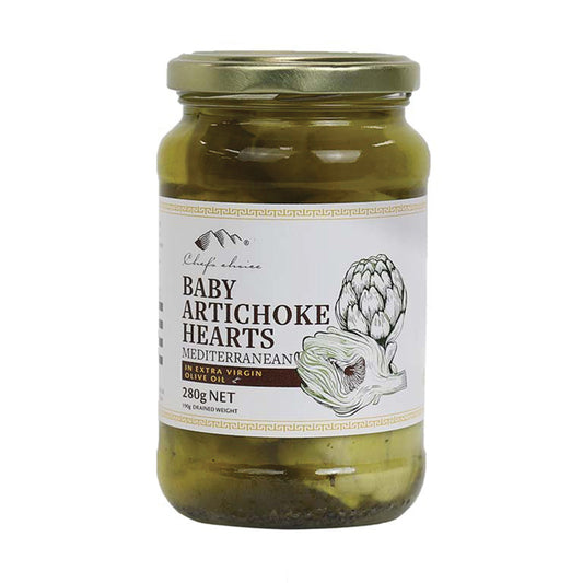 Chefs Choice Baby Artichoke Hearts 280g