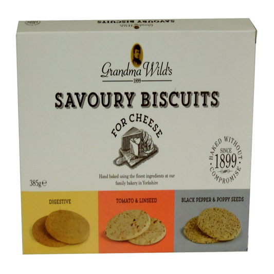 Grandma Wild Biscuits Savoury Box 385g