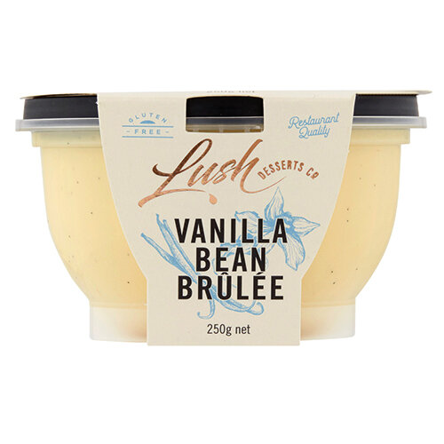 Lush Desserts Vanilla Bean Brulee | Harris Farm Online