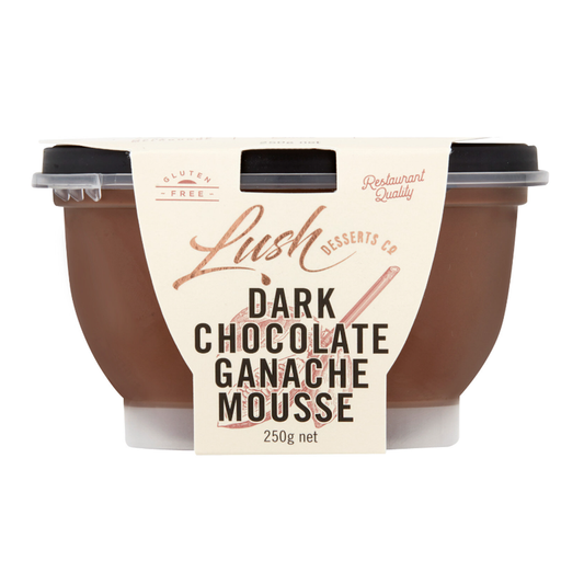 Lush Desserts Dark Chocolate Ganache Mousse 120g