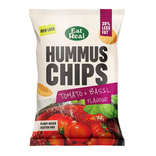 EatReal Hummus Chips Tomato & Basil 110g