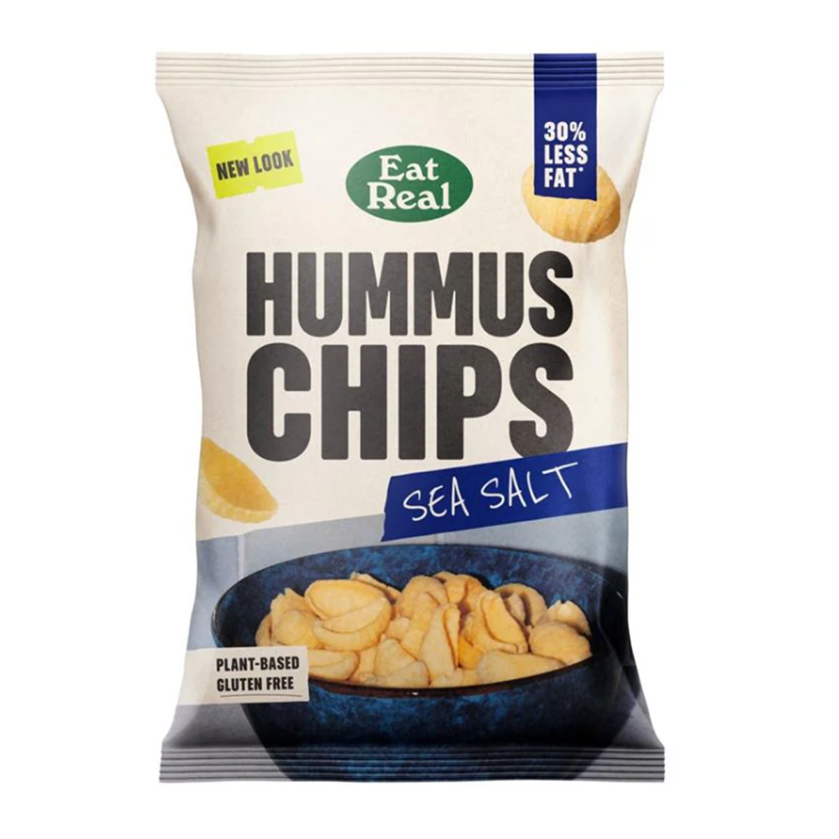 EatReal Hummus Chips Sea Salt 110g