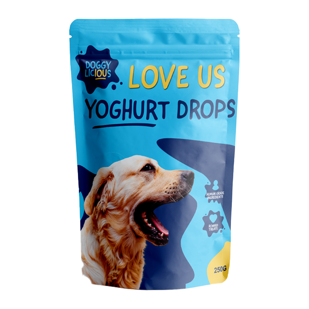 Doggylicious Yoghurt Training Treats 250g