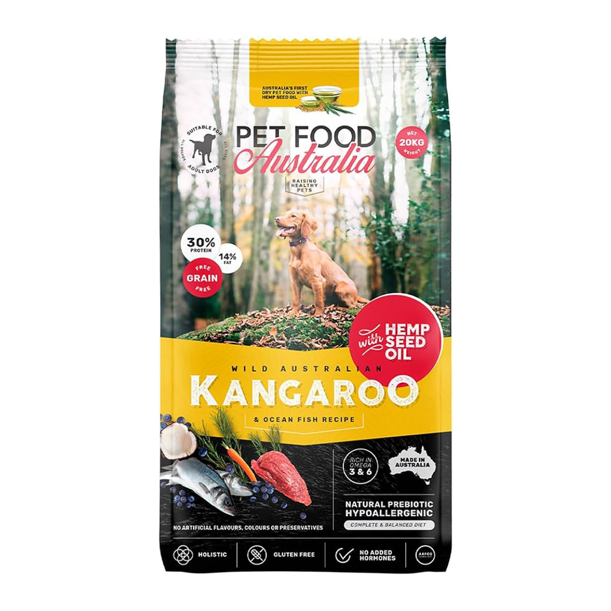 Pet Food Australia Kangaroo Small Kibble 2.5kg