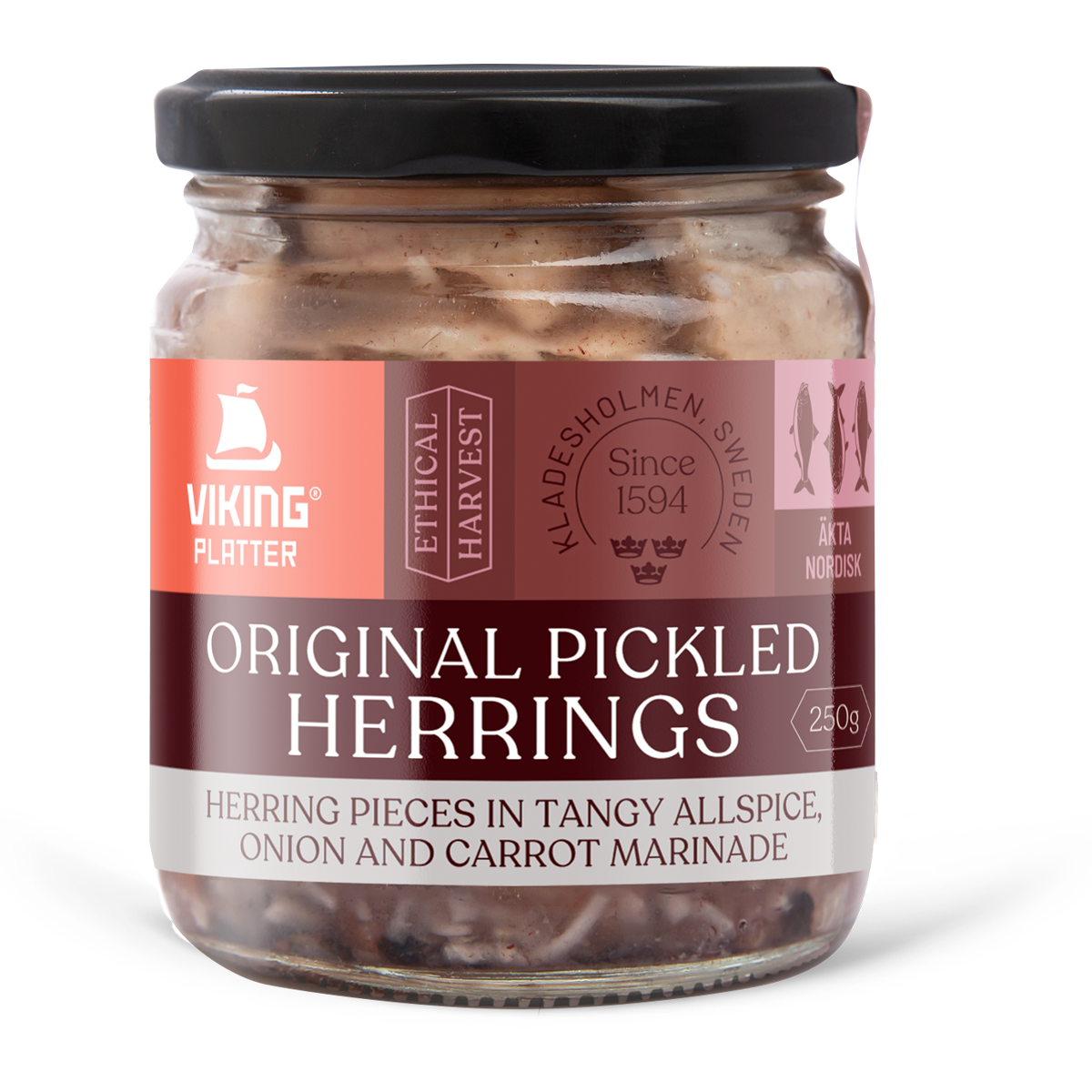 Viking Platter Pickled Herrings 250g