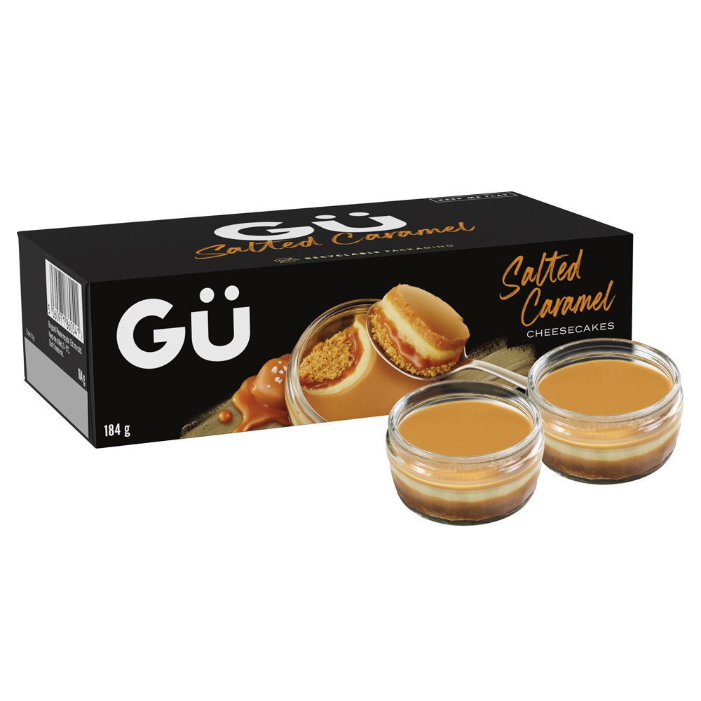 Gü Salted Caramel Cheesecake x2 184g