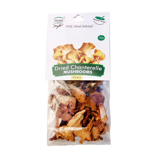 Viking Platter Dried Chanterelle Mushrooms 20g