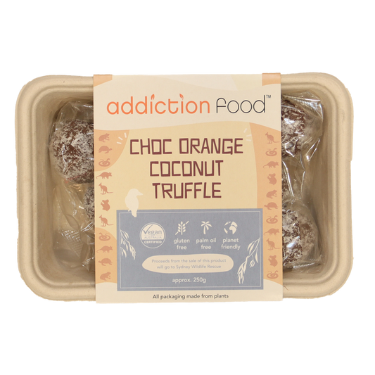 Addiction Food Choc Orange Coconut Truffle 250g