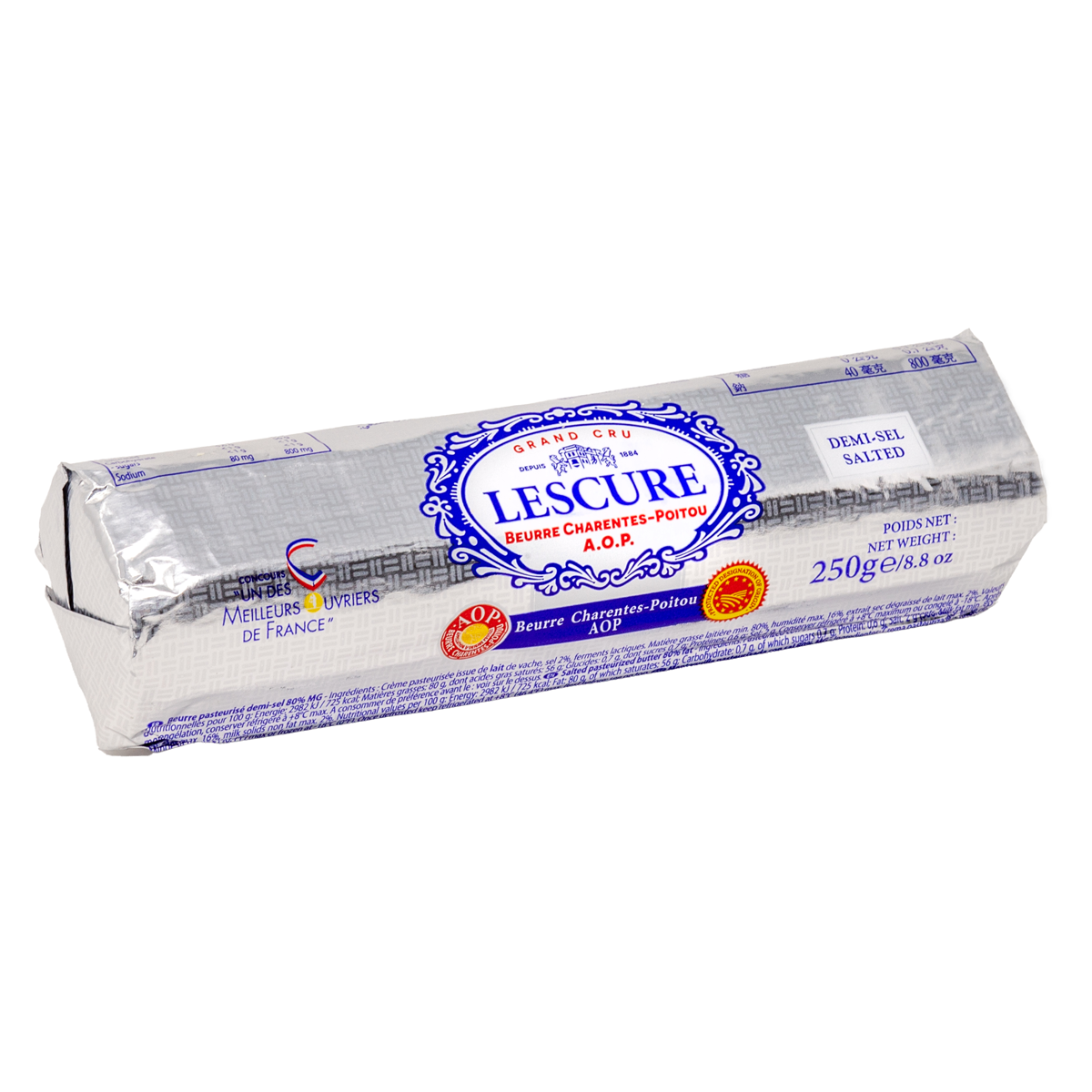 Lescure Butter Demi Sel 250g