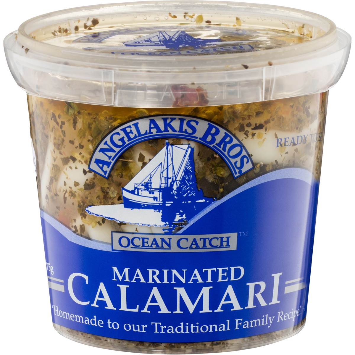 Angelakis Bros Marinated Calamari 200g