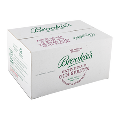 Brookie's Gin Spritz Native Plum with Mint and Strawberry 16 x 275ml