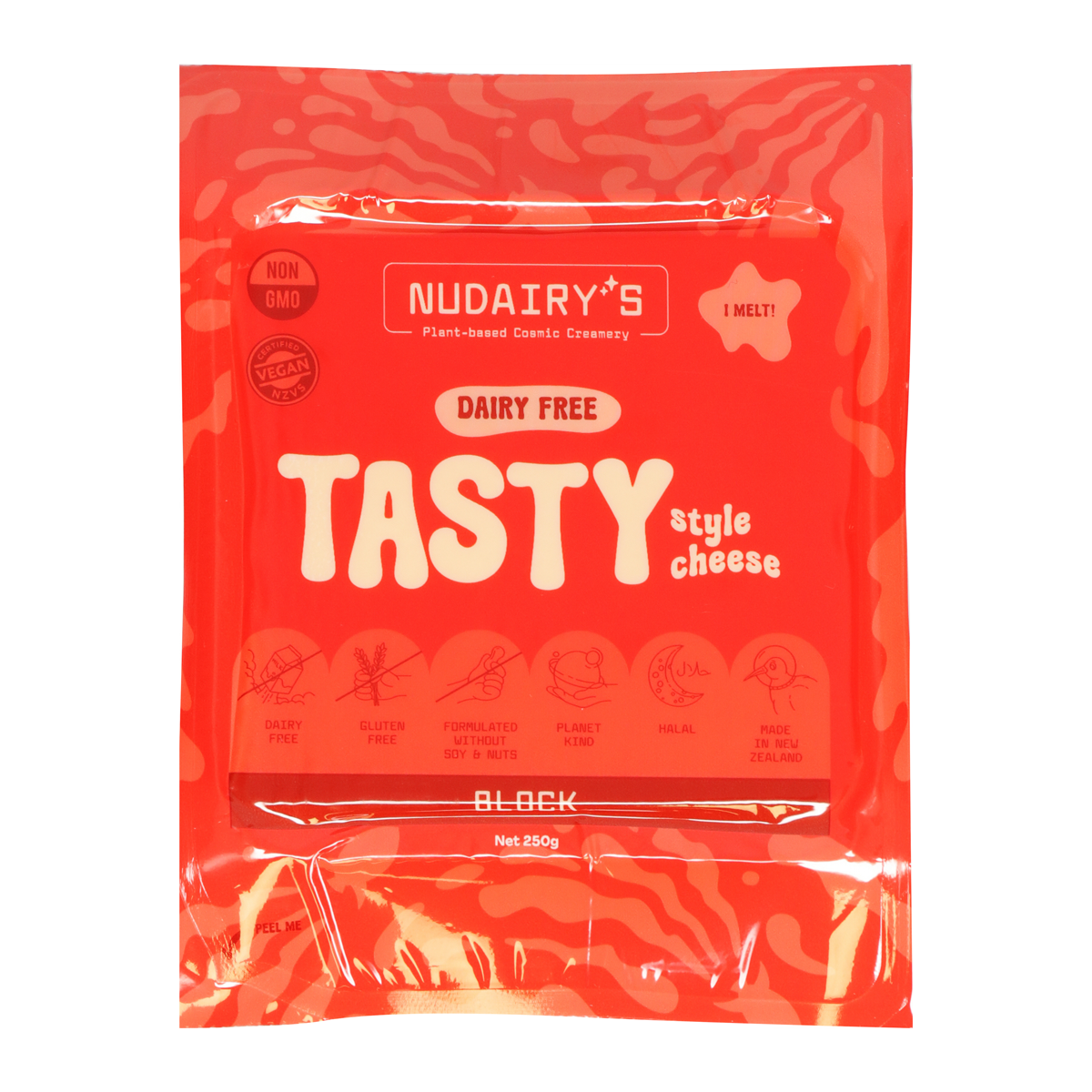 Nudairy's Tasty Cheese 250g