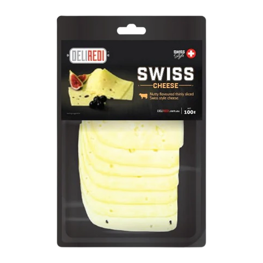 Deliredi Swiss Cheese Slices 100g