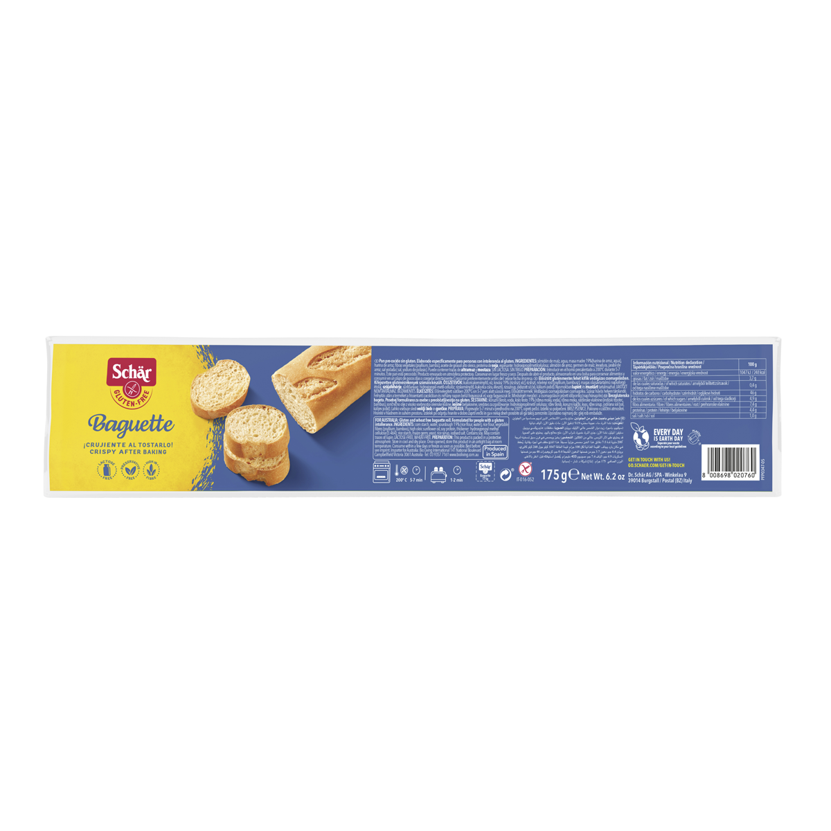 Dr Shar Baguette 175g