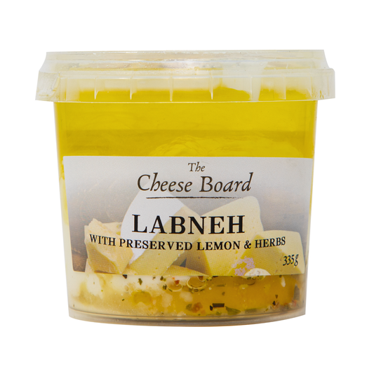 The Cheese Board Preserved Lemon and Herb Labanneh Cheese 335g