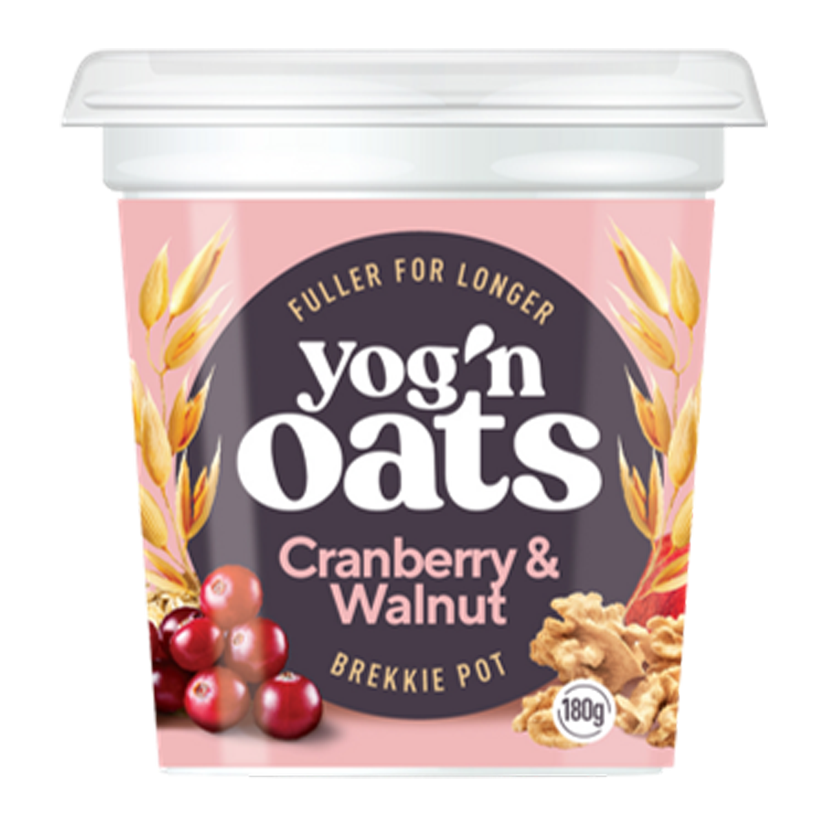 Yog'n Oats Cranberry and Walnut 150g