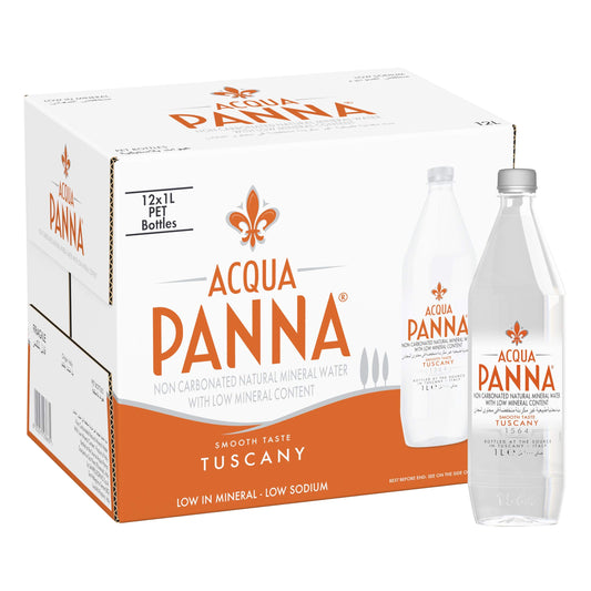 Acqua Panna Natural Mineral Water PET 12x1L