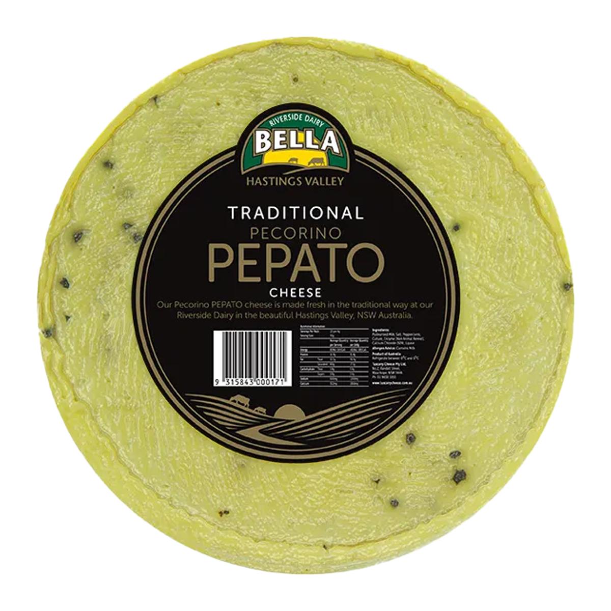 Bella Pecorino Pepato 250-400g