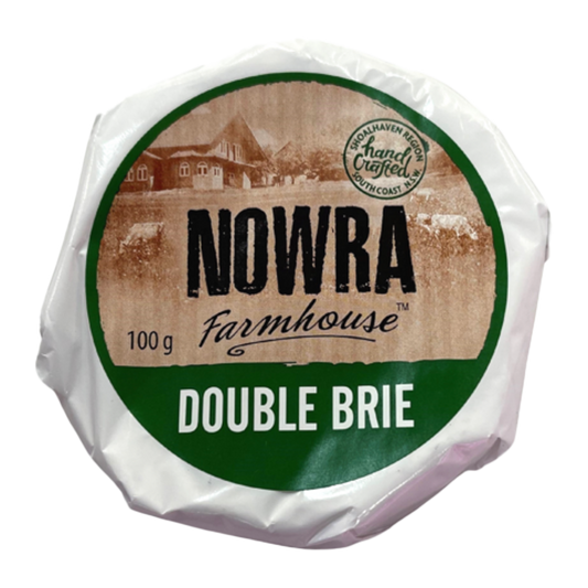 Nowra Farmhouse Double Brie 100g